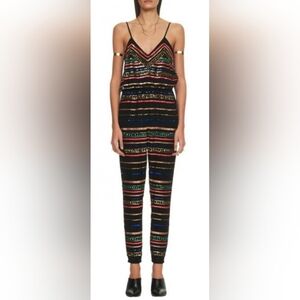Mara Hoffman Sequin Jumpsuit, VGUC, Size M